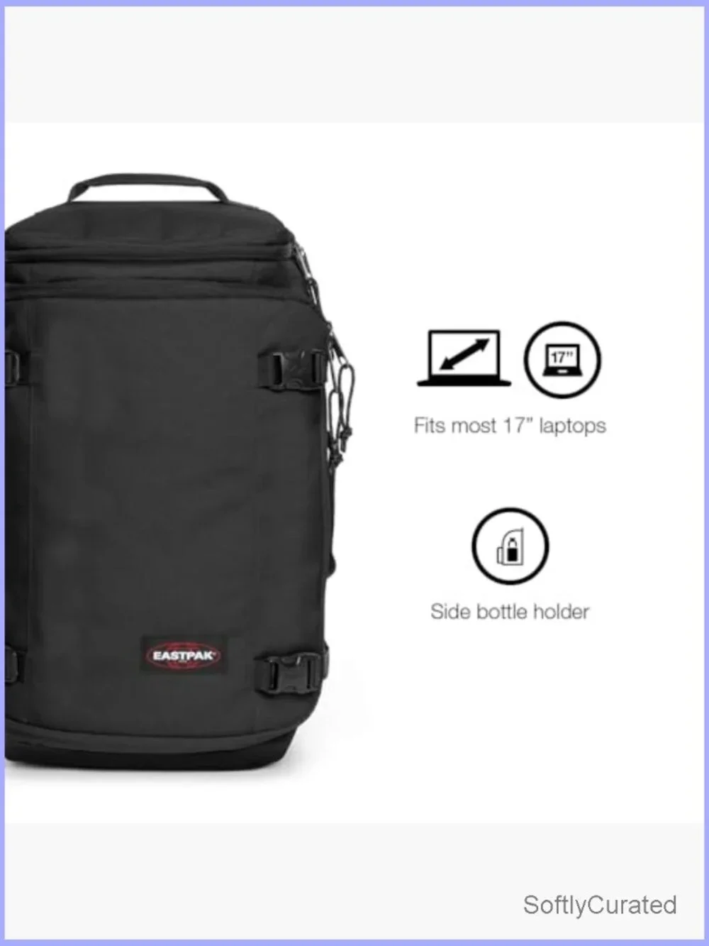 Convertible Duffel Backpack 30L Carry-On Laptop Travel Bag